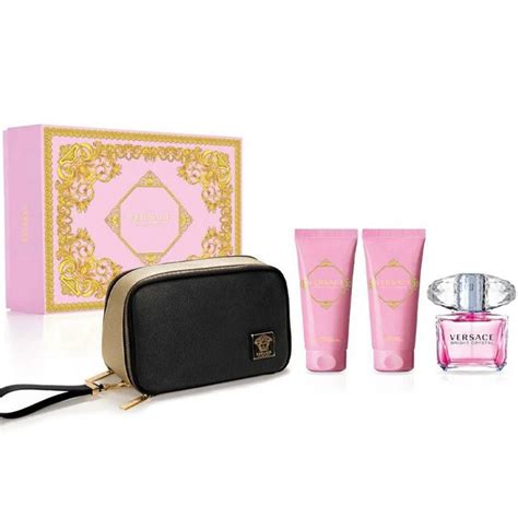 versace perfume women's bright crystal set|versace bright crystal set price.